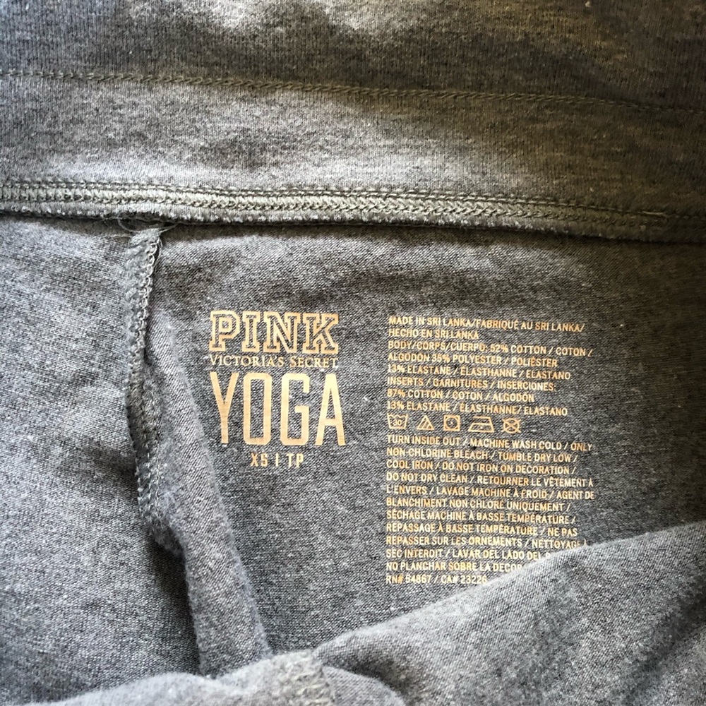 SOLD✖️Gray VSPINK Yoga Leggings | XS - Picture 5 of 6